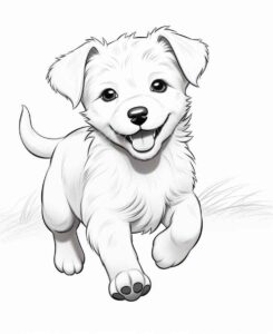 Desenho de Cachorros Desenho Colorir Imprimir 012