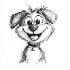 Desenho de Cachorros Desenho Colorir Imprimir 024