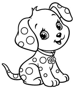 Desenho de Cachorros Desenho Colorir Imprimir 029