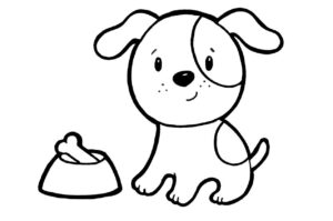 Desenho de Cachorros Desenho Colorir Imprimir 030