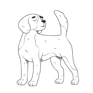 Desenho de Cachorros Desenho Colorir Imprimir 044