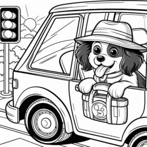 Desenho de Cachorros Desenho Colorir Imprimir 057