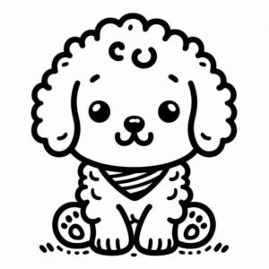Desenho de Cachorros Desenho Colorir Imprimir 059