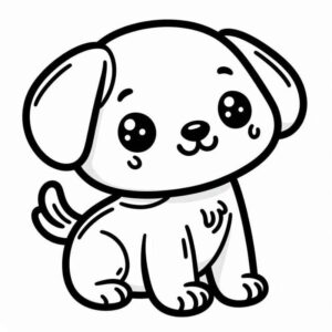 Desenho de Cachorros Desenho Colorir Imprimir 066
