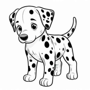 Desenho de Cachorros Desenho Colorir Imprimir 091