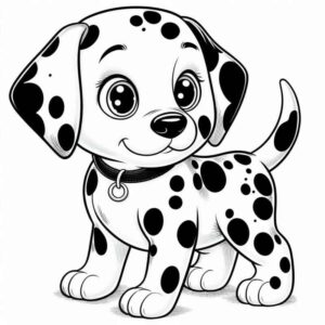 Desenho de Cachorros Desenho Colorir Imprimir 092