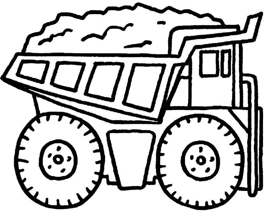 Desenho de Caminhao Desenho Colorir Imprimir 02