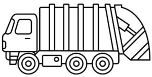 Desenho de Caminhao Desenho Colorir Imprimir 03