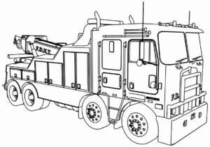 Desenho de Caminhao Desenho Colorir Imprimir 06