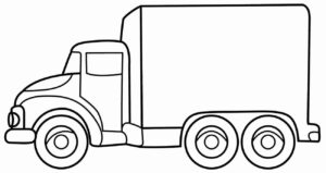 Desenho de Caminhao Desenho Colorir Imprimir 11