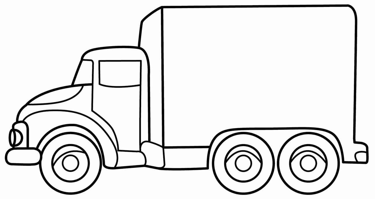 Desenho de Caminhao Desenho Colorir Imprimir 11