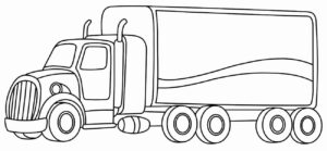Desenho de Caminhao Desenho Colorir Imprimir 15