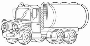 Desenho de Caminhao Desenho Colorir Imprimir 17