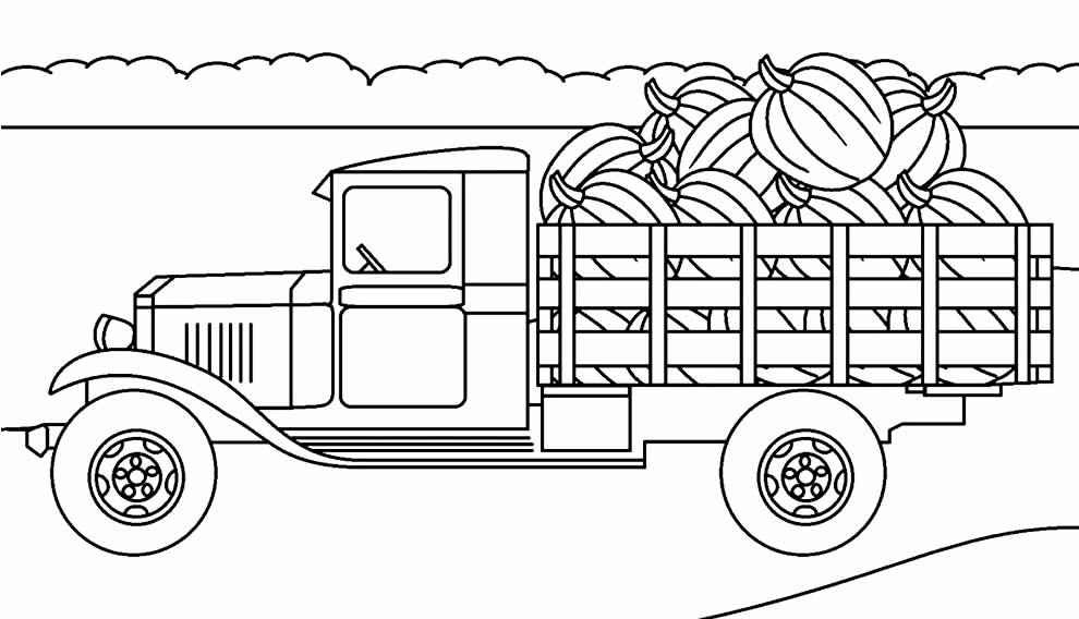 Desenho de Caminhao Desenho Colorir Imprimir 19