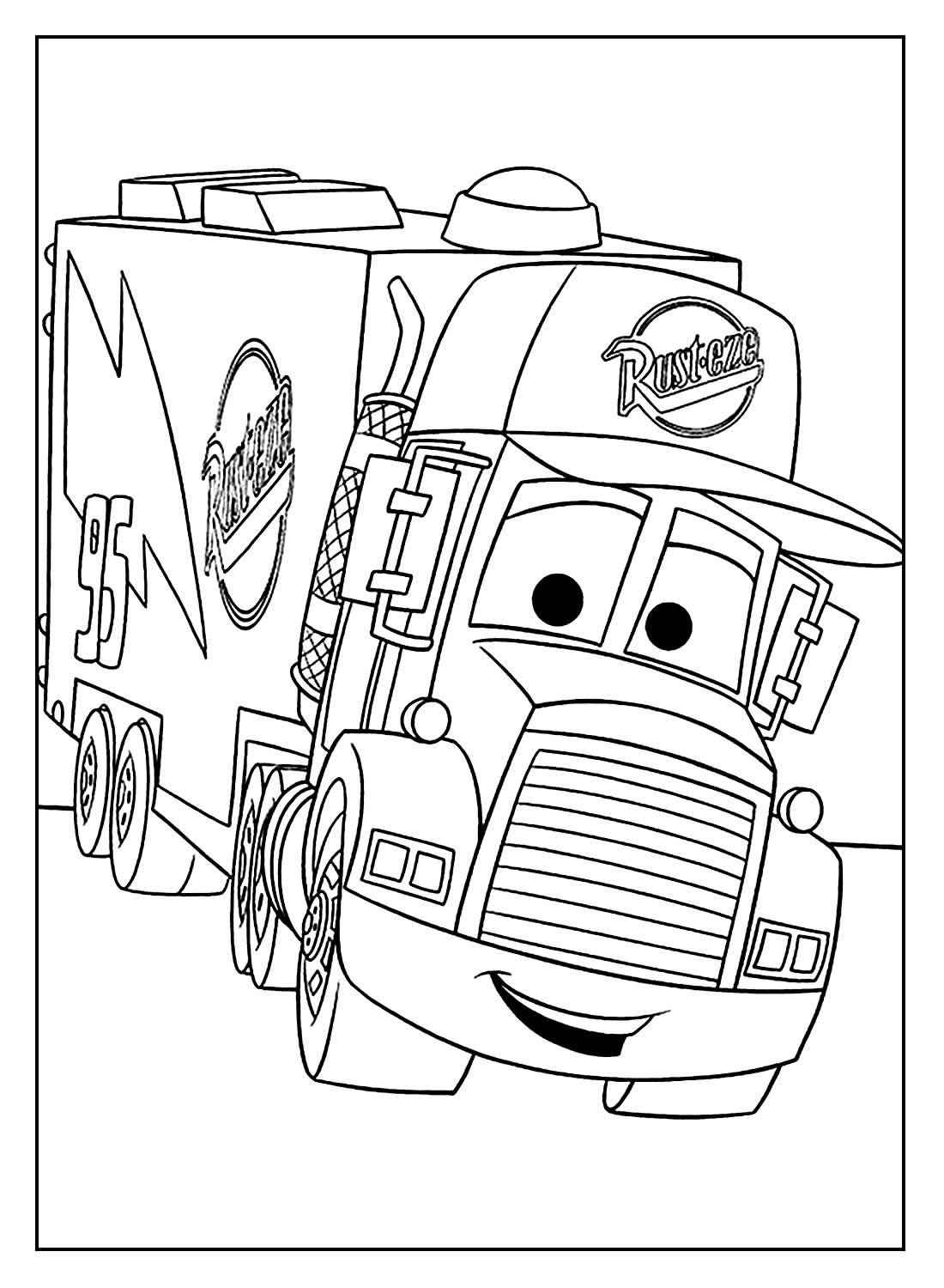 Desenho de Caminhao Desenho Colorir Imprimir 20