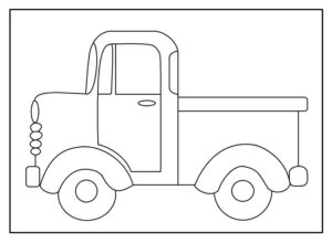 Desenho de Caminhao Desenho Colorir Imprimir 22