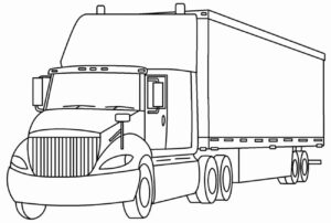 Desenho de Caminhao Desenho Colorir Imprimir 28