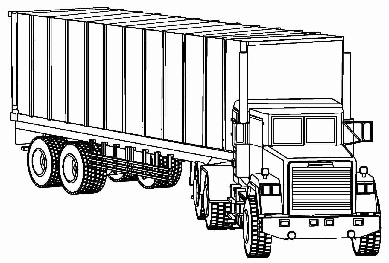 Desenho de Caminhao Desenho Colorir Imprimir 31