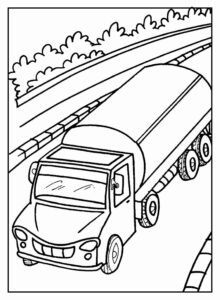 Desenho de Caminhao Desenho Colorir Imprimir 32