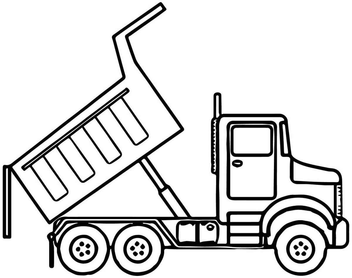 Desenho de Caminhao Desenho Colorir Imprimir 38