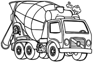 Desenho de Caminhao Desenho Colorir Imprimir 41