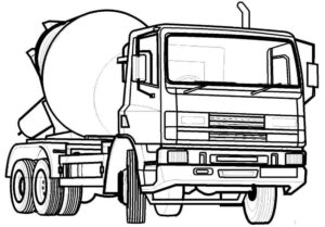 Desenho de Caminhao Desenho Colorir Imprimir 46