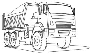 Desenho de Caminhao Desenho Colorir Imprimir 47