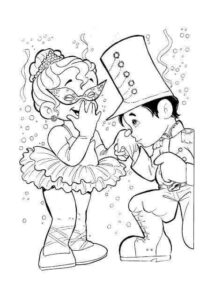 Desenho de Carnaval Desenho Colorir Imprimir 007