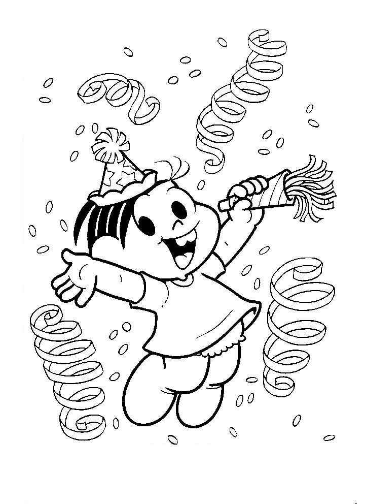 Desenho de Carnaval Desenho Colorir Imprimir 020