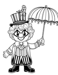 Desenho de Carnaval Desenho Colorir Imprimir 070