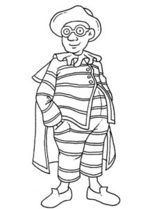 Desenho de Carnaval Desenho Colorir Imprimir 090