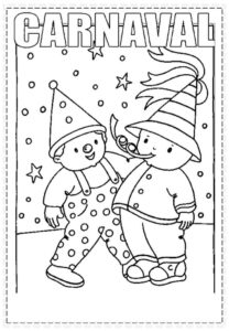 Desenho de Carnaval Desenho Colorir Imprimir 102