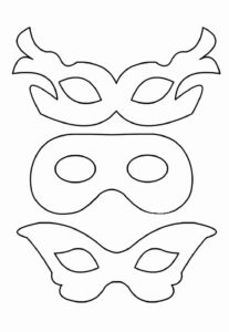 Desenho de Carnaval Desenho Colorir Imprimir 137