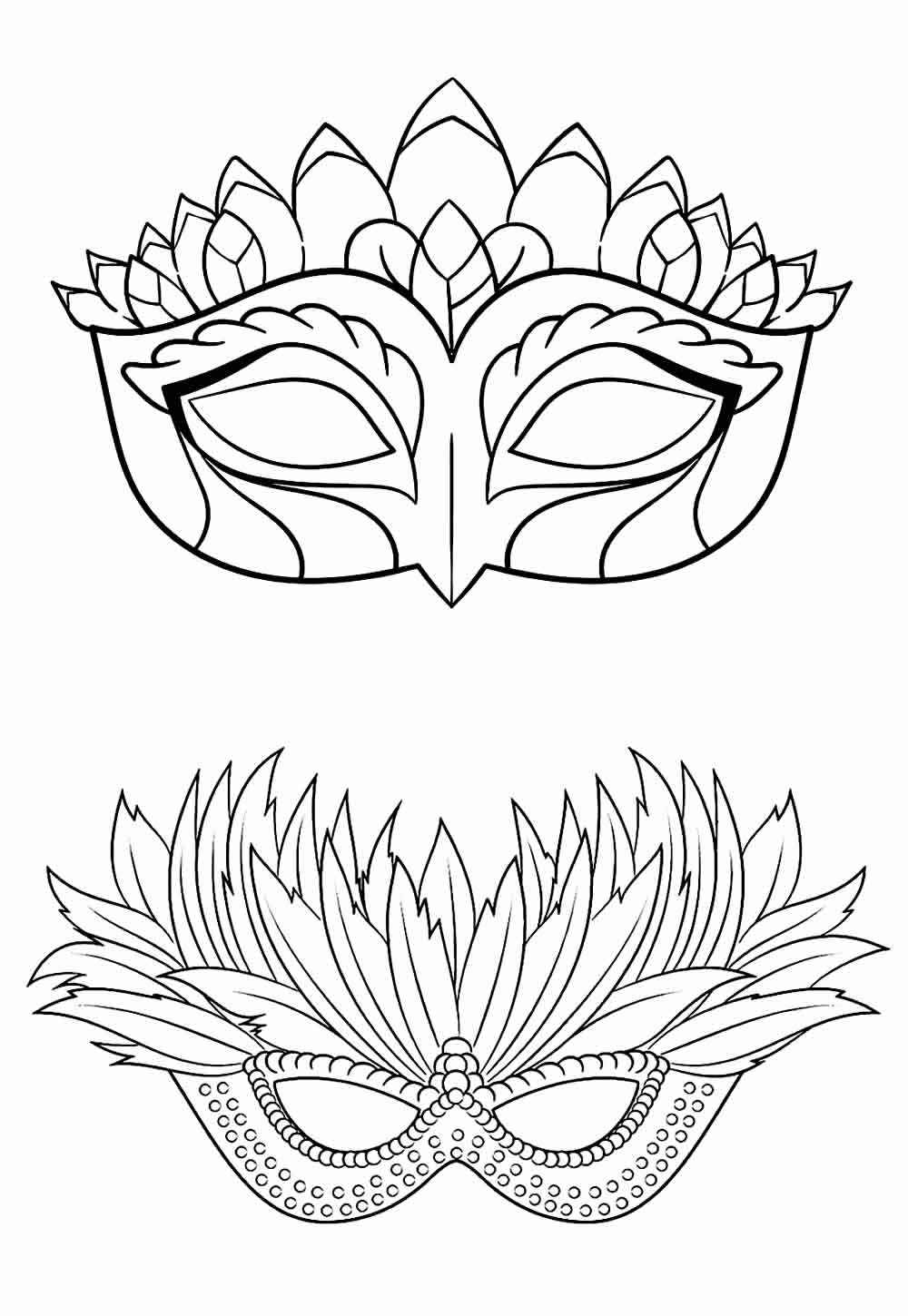 Desenho de Carnaval Desenho Colorir Imprimir 139