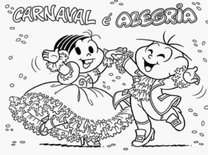 Desenho de Carnaval Desenho Colorir Imprimir 144