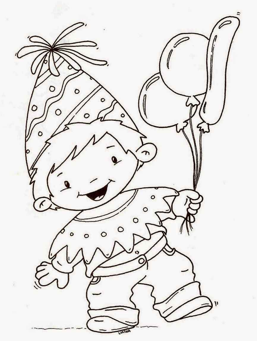 Desenho de Carnaval Desenho Colorir Imprimir 146