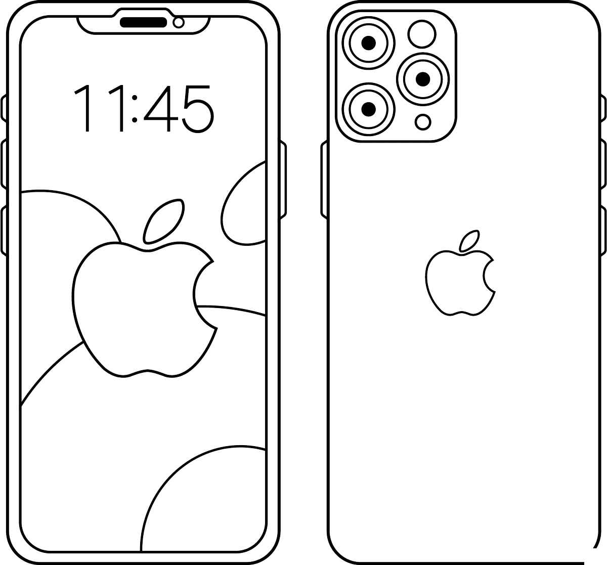 Desenho de Celular Desenho Colorir Imprimir 04