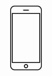 Desenho de Celular Desenho Colorir Imprimir 11