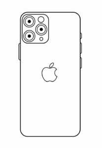 Desenho de Celular Desenho Colorir Imprimir 13