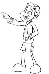 Desenho de Chaves Desenho Colorir Imprimir 04