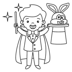 Desenho de Circo Desenho Colorir Imprimir 02