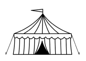 Desenho de Circo Desenho Colorir Imprimir 07