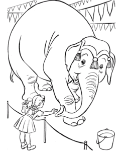 Desenho de Circo Desenho Colorir Imprimir 09