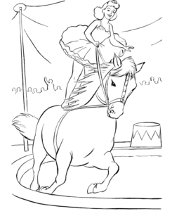 Desenho de Circo Desenho Colorir Imprimir 17