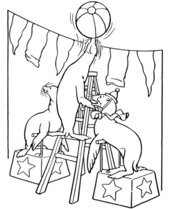 Desenho de Circo Desenho Colorir Imprimir 23