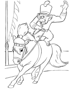 Desenho de Circo Desenho Colorir Imprimir 25