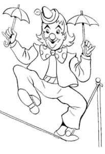 Desenho de Circo Desenho Colorir Imprimir 28
