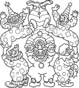 Desenho de Circo Desenho Colorir Imprimir 29