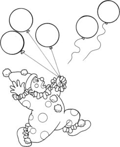 Desenho de Circo Desenho Colorir Imprimir 31