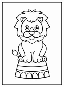 Desenho de Circo Desenho Colorir Imprimir 32